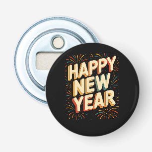 Vintage New Years Eve Party Countdown Happy New Ye Bottle Opener