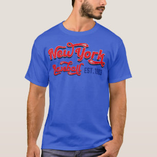 Vintage New York Baseball Est 1903 Baseball Lover T-Shirt
