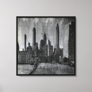 Vintage New York City Canvas Print