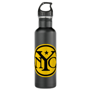 Vintage New York City Logo 710 Ml Water Bottle