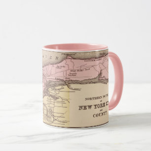 Vintage New York City Map Mug