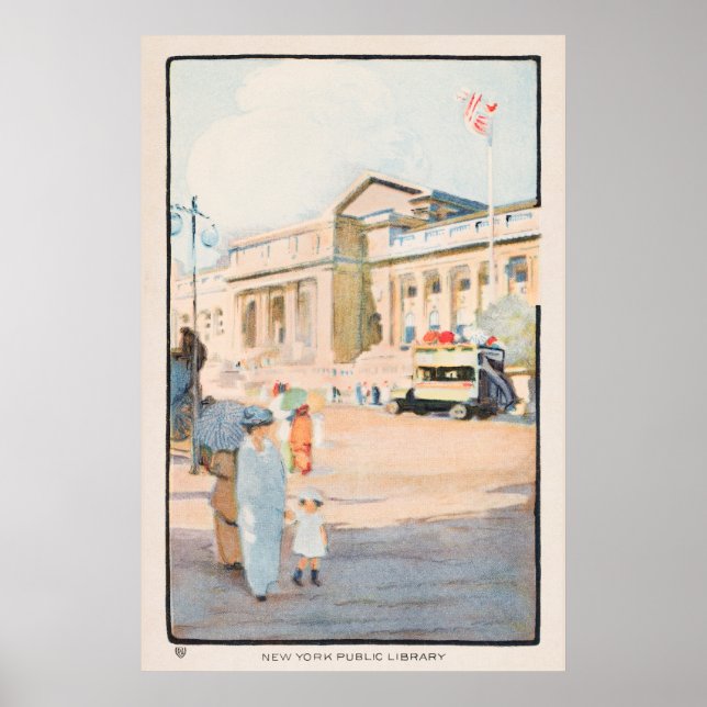 Vintage New York City Poster (Front)