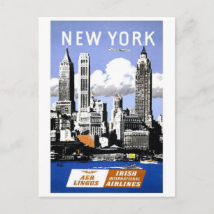Vintage New York City Travel Postcard