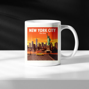 Vintage New York Coffee Mug