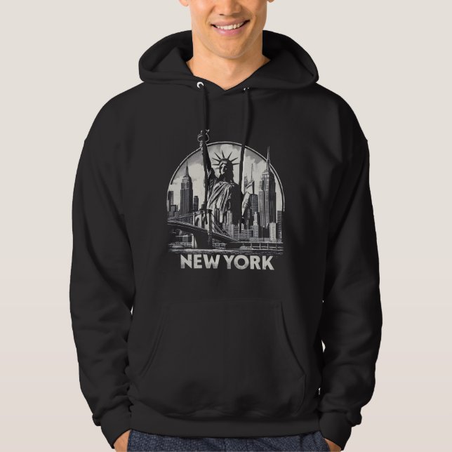 Vintage New York Hoodie (Front)