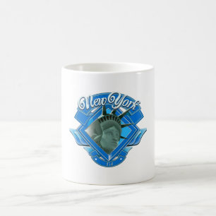Vintage New York Liberty Logo Coffee Mug