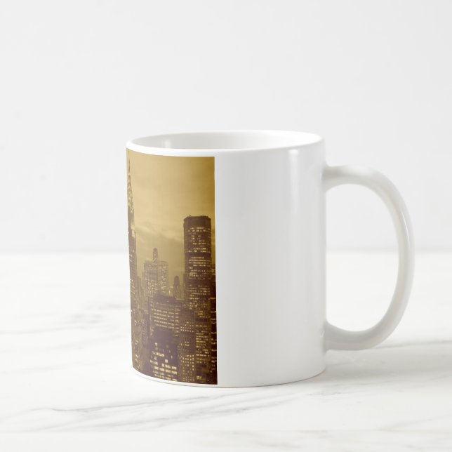 Vintage New York Manhattan Coffee Mug (Right)