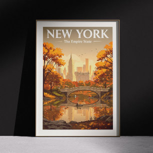Vintage New York Poster