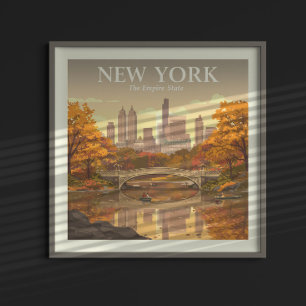 Vintage New York Poster