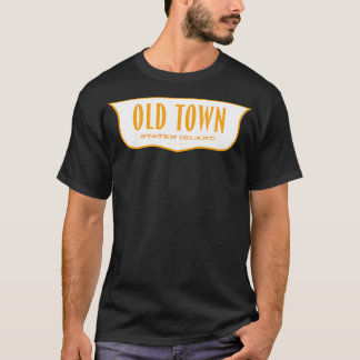 Vintage New York Shield Old Town Staten Island T-Shirt