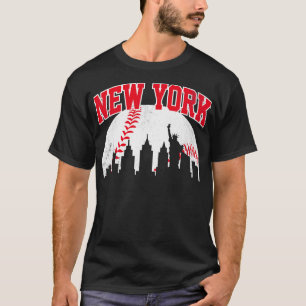 Vintage New York Skyline City Gameday Retro Vintag T-Shirt
