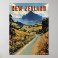 Vintage New Zealand Travel 