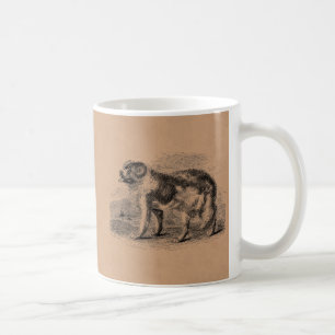 Vintage Newfoundland Dog 1800s Dogs Illustration Coffee Mug