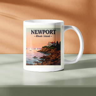 Vintage Newport Rhode Island Coffee Mug