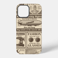 Vintage newspaper banners and advertising labels v