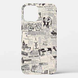 Vintage Newspaper   iPhone 12 Pro Case