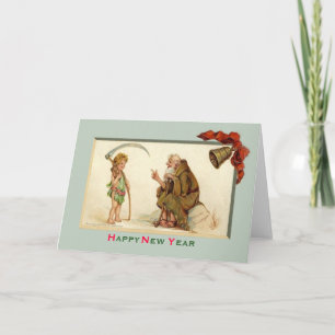Vintage NewYear Holiday Card