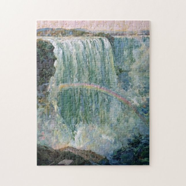 Vintage Niagara Falls Jigsaw Puzzle (Vertical)