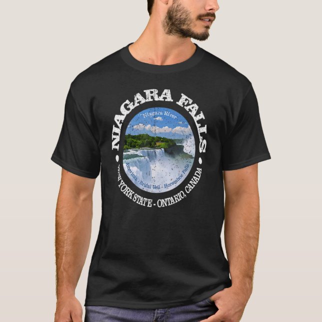 Vintage Niagara Falls Rd T-Shirt (Front)