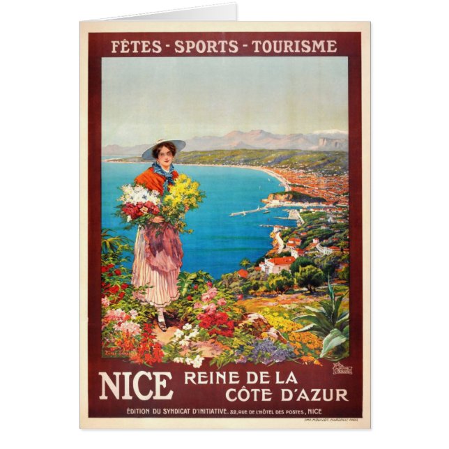Vintage Nice Reine Cote D'Azur (Front)