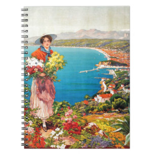 Vintage Nice Reine Cote D'Azur Notebook