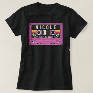 Vintage Nicole Name T-Shirt