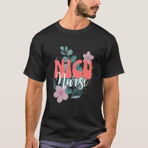 Vintage NICU Neonatal Intensive Care Unit Wife Mum T-Shirt