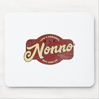 Vintage Nonno Like A Grandpa But Cooler - Italian Mouse Pad
