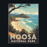 Vintage Noosa National Park Australia Travel Postcard<br><div class="desc">Noosa National Park, located on Queensland’s Sunshine Coast in Australia, is a stunning natural reserve known for its diverse landscapes, rich wildlife, and breathtaking coastal views. The park covers over 4, 000 hectares and features a mix of rugged cliffs, sandy beaches, eucalyptus forests, and lush rainforest. Its coastal track, one...</div>
