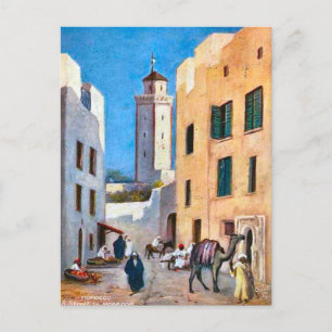 Vintage North Africa, Mogador, Morocco Postcard