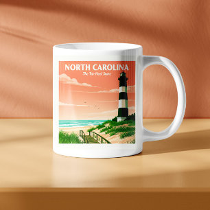 Vintage North Carolina Coffee Mug