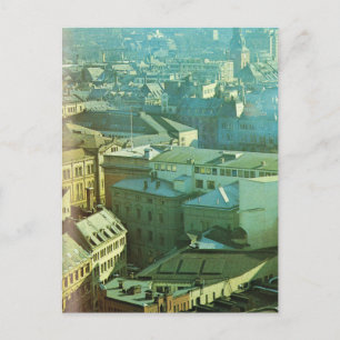 Vintage Norway, Oslo, City Centre Postcard