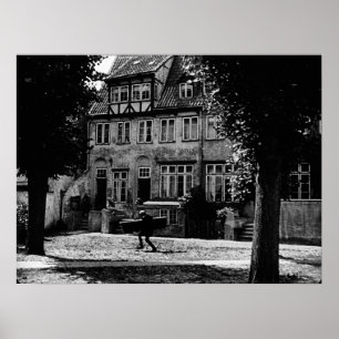 Vintage Nosferatu Movie Still Poster