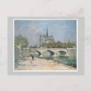Vintage Notre Dame de Paris Postcard