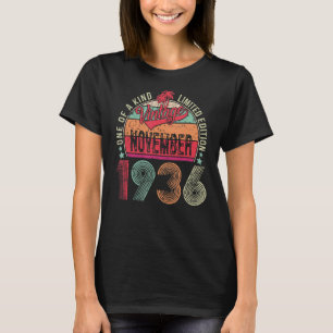 Vintage November 1936 86 Years Old 86th Birthday M T-Shirt