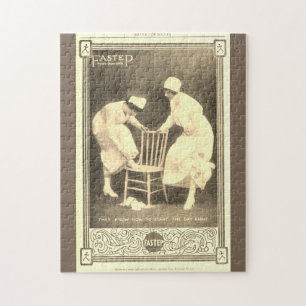 Vintage nurse jigsaw puzzle