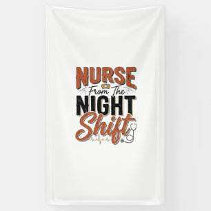 Vintage Nurse Night Shift Shirt Design_1 Banner