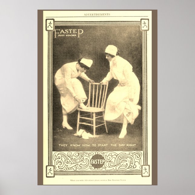 Vintage nurse poster (Front)