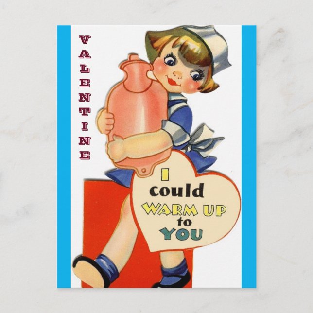 Vintage Nurse: Valentine Card for Nurses (Front)