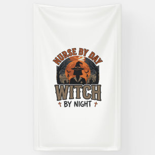 Vintage Nurse Witch Halloween Design_1 Banner