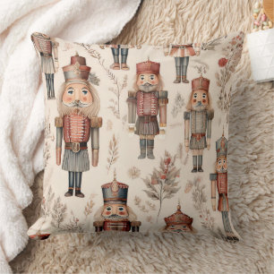 Vintage Nutcracker Soldiers - Classic Christmas 1 Cushion