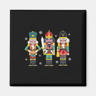 Vintage Nutcracker Squad Christmas 2024 Xmas Match Magnet
