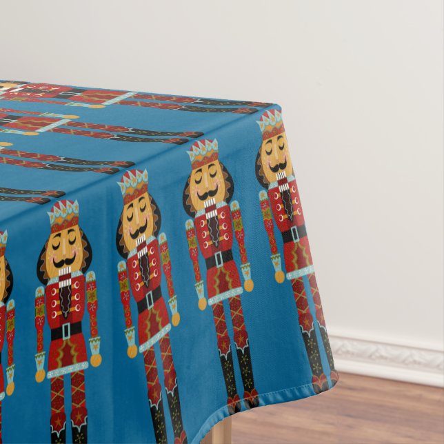 Vintage Nutcrackers Tablecloth (In Situ)