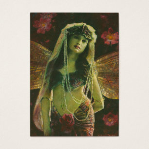 Vintage Nymph ACEO Busines Card