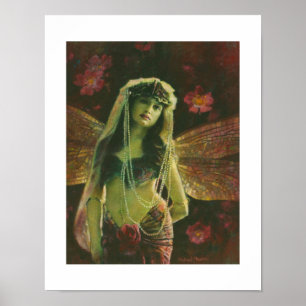 Vintage Nymph Fine Art Print