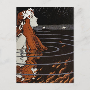 Vintage Nymph Postcard