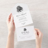 Vintage Oak Tree Wedding