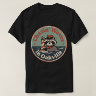 Vintage Oakville Ontario Racoon T-Shirt