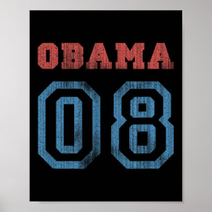 Vintage Obama 08  Poster