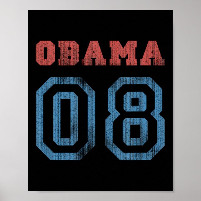 Vintage Obama 08  Poster (Front)